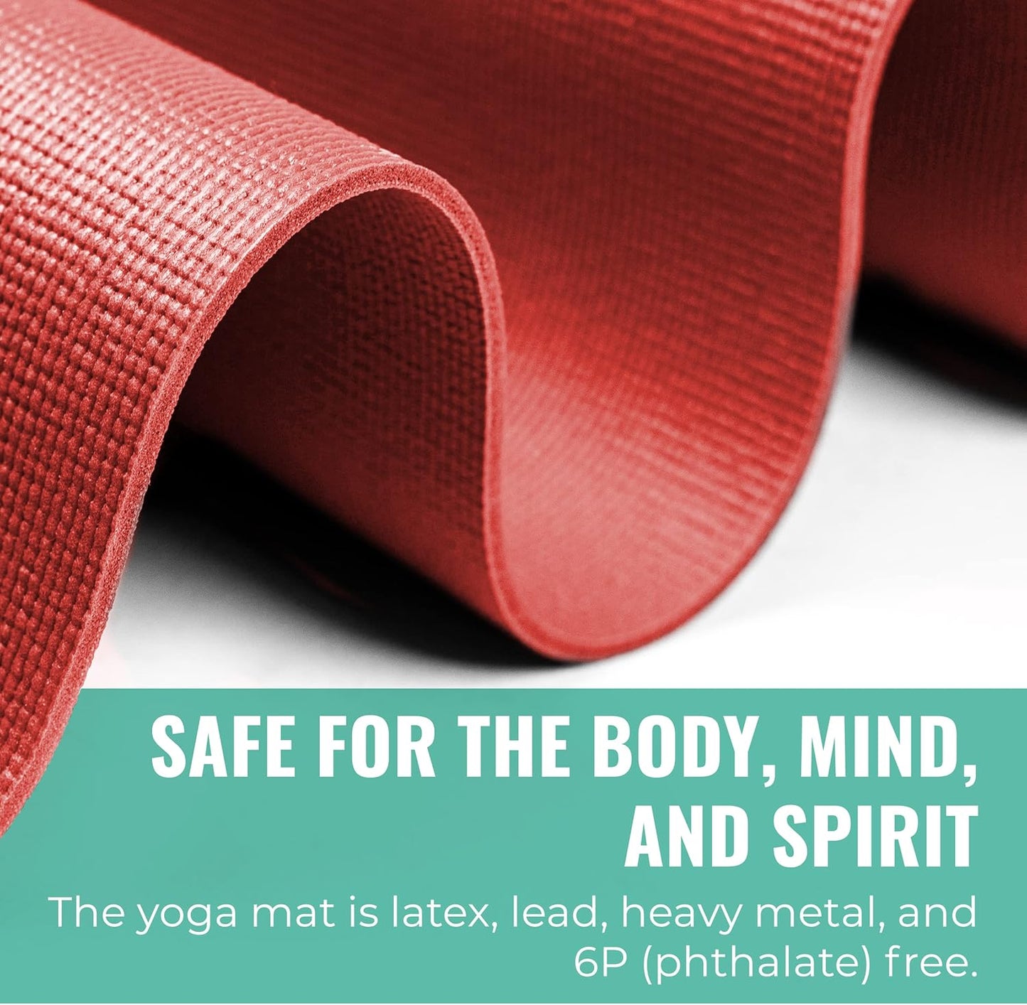 Elevate Yoga Mats, 10 Pack, 72" Long x 24" Wide, 4 mm Thick, Non-Slip and Easy to Clean Gym Mats for Schools and Studios