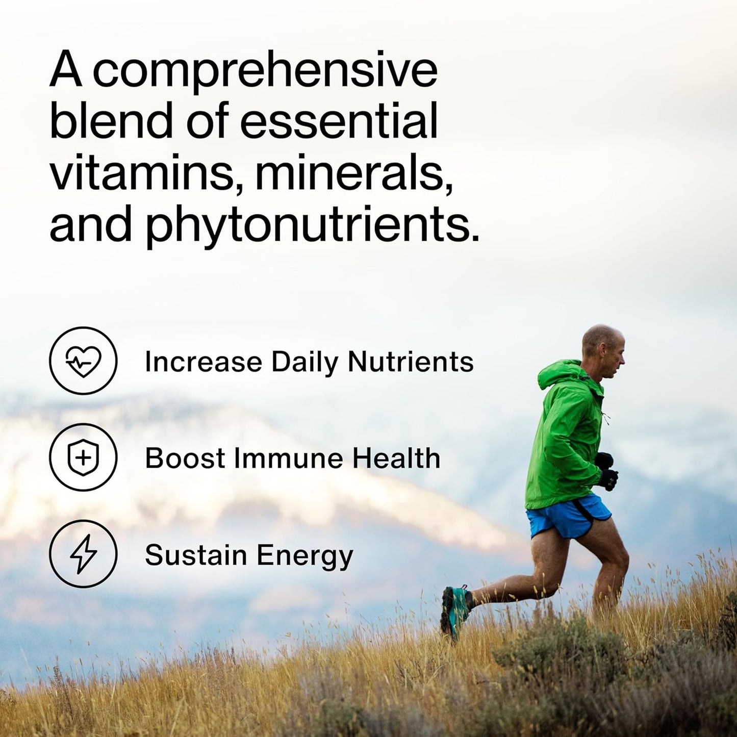 Momentous Essential Multivitamin for Women & Men - Complete Vitamin & Mineral Complex for Athletes & Wellness Enthusiasts - GMO- & Gluten-Free - NSF Certified for Sport - 30 Servings