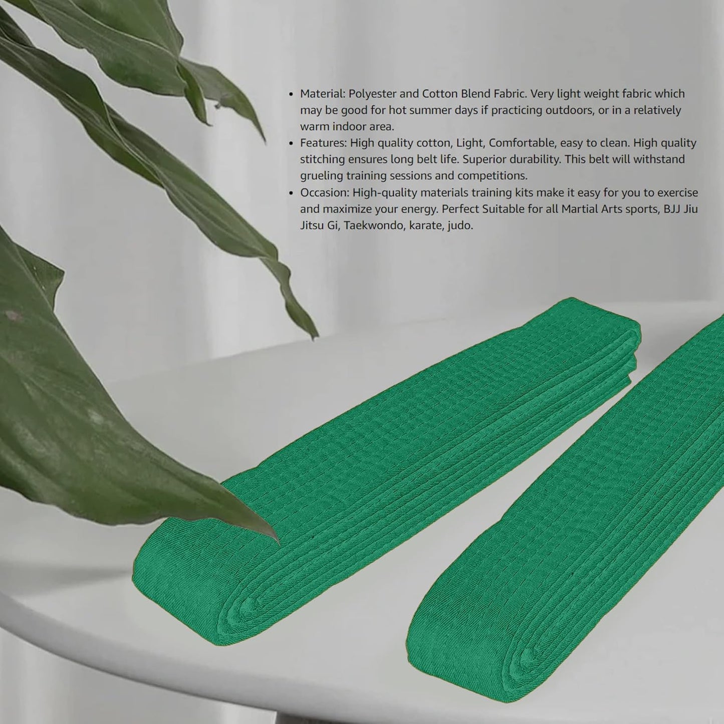 8.6ft Long Soft Belt for Martial Arts Karate Taekwondo Judo