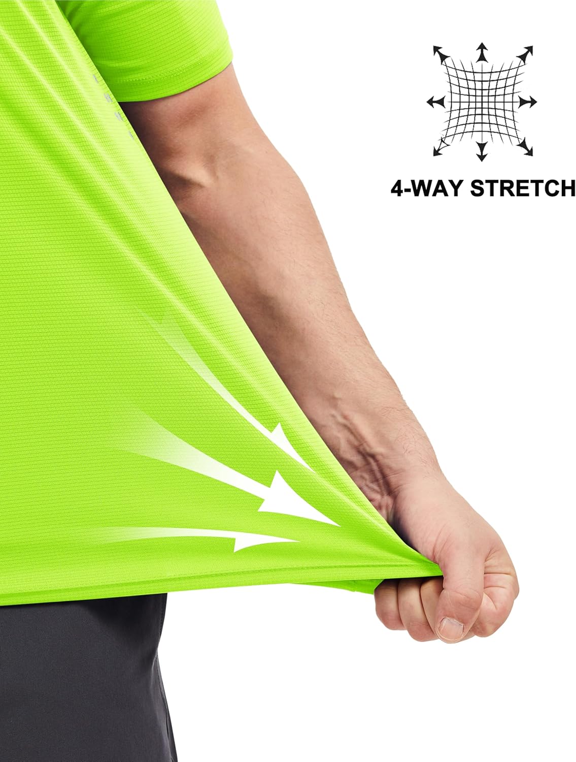 MAGCOMSEN Mens Rash Guard Short Sleeve UPF 50+ Sun UV Quick Dry Shirts Workout Swim Running Athletic T-Shirt