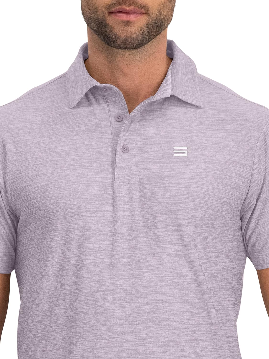 Three Sixty Six Golf Shirts for Men - Dry Fit Short-Sleeve Polo, Athletic Casual Collared T-Shirt