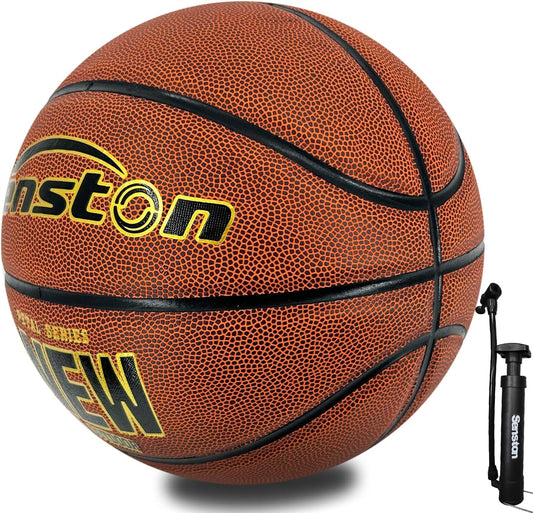Senston Kids Basketball Balls Size 3/5/7 Basketballs Indoor Outdoor 27.5/29.5 inch Basketball Gifts for Kids/Girls/Boys
