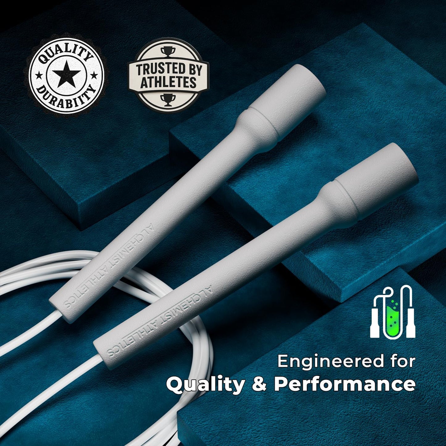 Premium Tangle-Free Jump Rope for Men & Women | Adjustable 10ft Skipping Rope | Ideal for Boxing, CrossFit & Cardio Training | Speed Rope for Fitness & Double Unders | Shatterproof Ergonomic Handles | Durable 5mm Cord