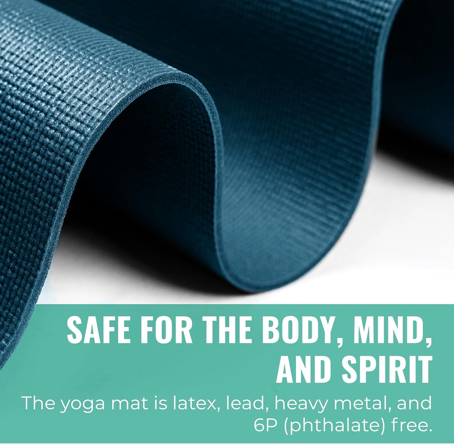 Elevate Yoga Mats, 10 Pack, 72" Long x 24" Wide, 4 mm Thick, Non-Slip and Easy to Clean Gym Mats for Schools and Studios