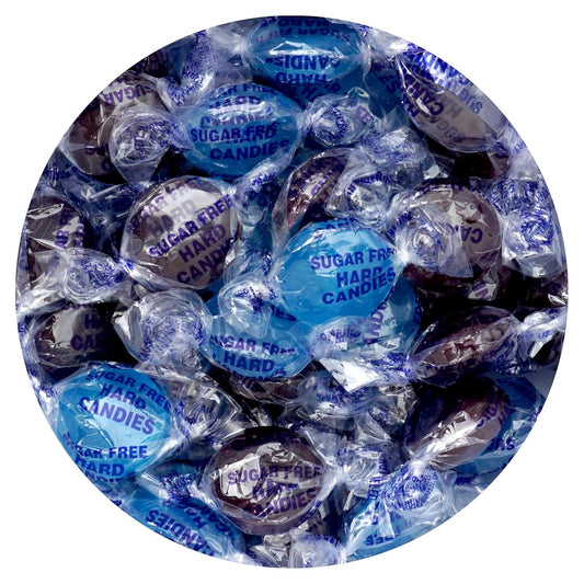 Arcor Sugar Free Mixed Berry Hard Candy, 2 Pound Bulk Bag (Approx. 140 Pieces), Individually Wrapped Hard Candy, The Hampton Popcorn & Candy Company