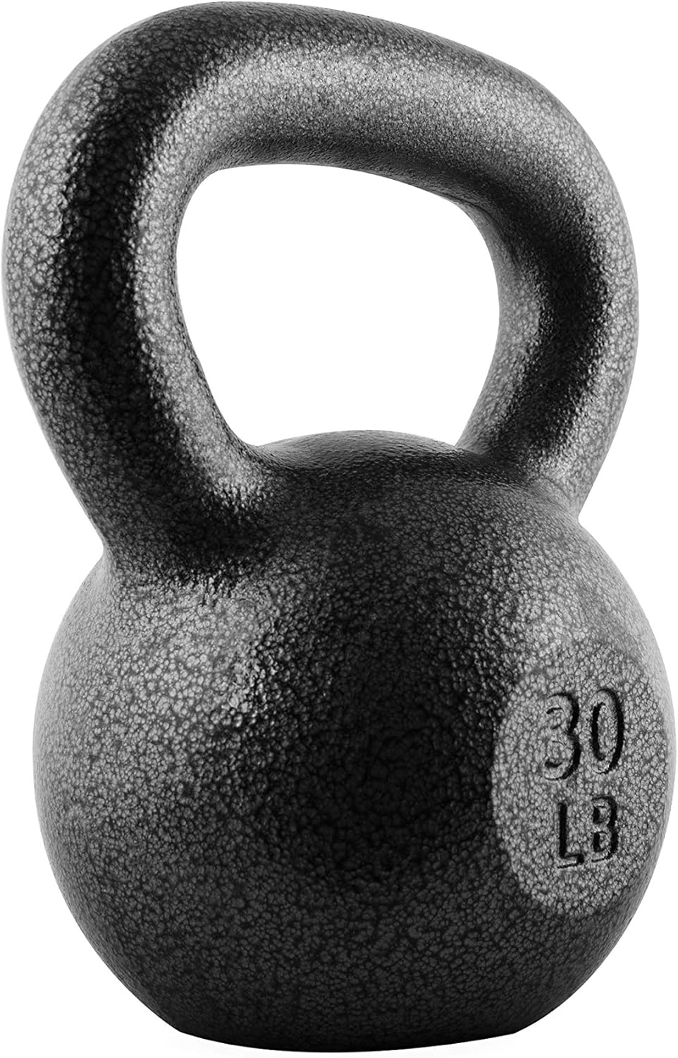 WF Athletic Supply Hammerstone Painted Cast Iron Kettlebells, Home & Gym Equipment, Great for Strength Training, Full Body Workout & Crossfit Training, Color & Size Options Available in 10-80 Pounds