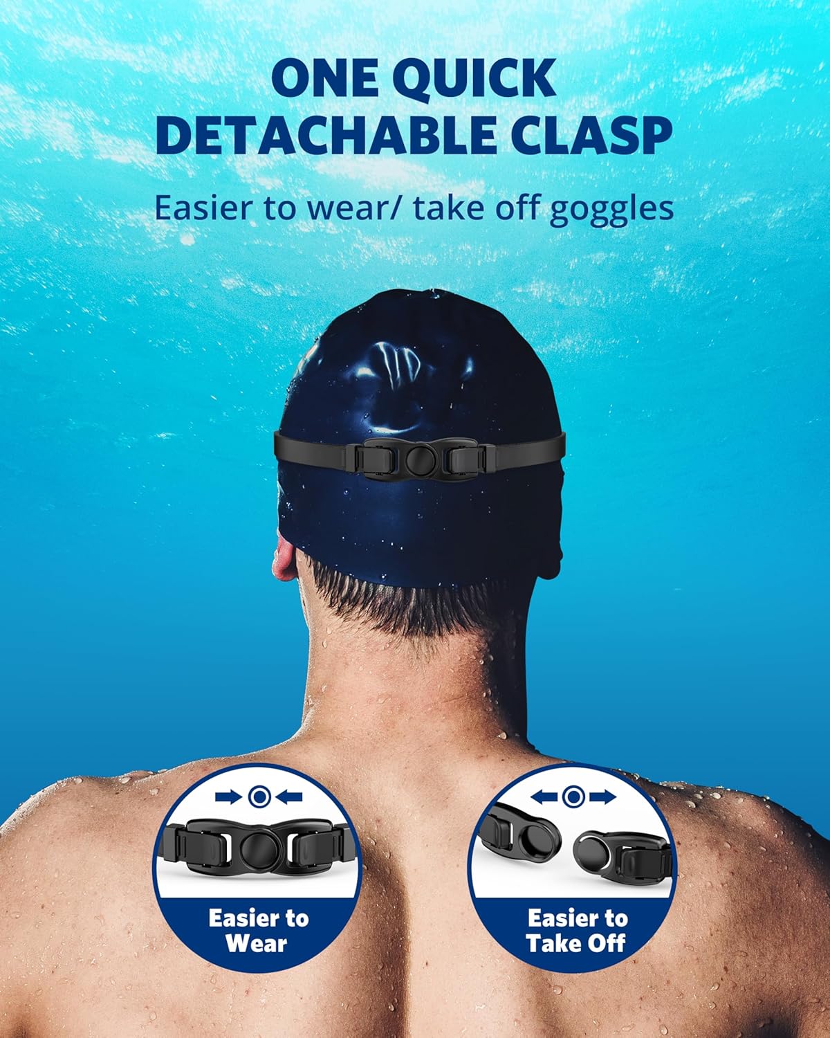 Aegend Swim Goggles, Swimming Goggles No Leaking Full Protection Adult Men Women Youth