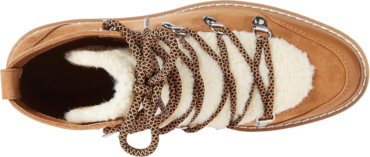 The Drop Women's Caleb Shearling Hiking Boot Hi-Top