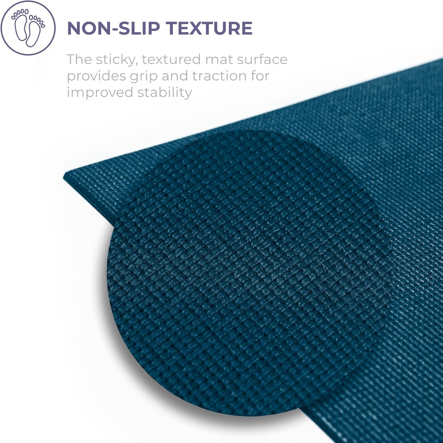 Sunshine Yoga Voyage Yoga Mat, 6 Pack, 72" x 24" Professional Studio and Gym Bulk Yoga Mats, 5mm Thick, Durable, Anti-Tear, Non Slip Fitness and Exercise Mats