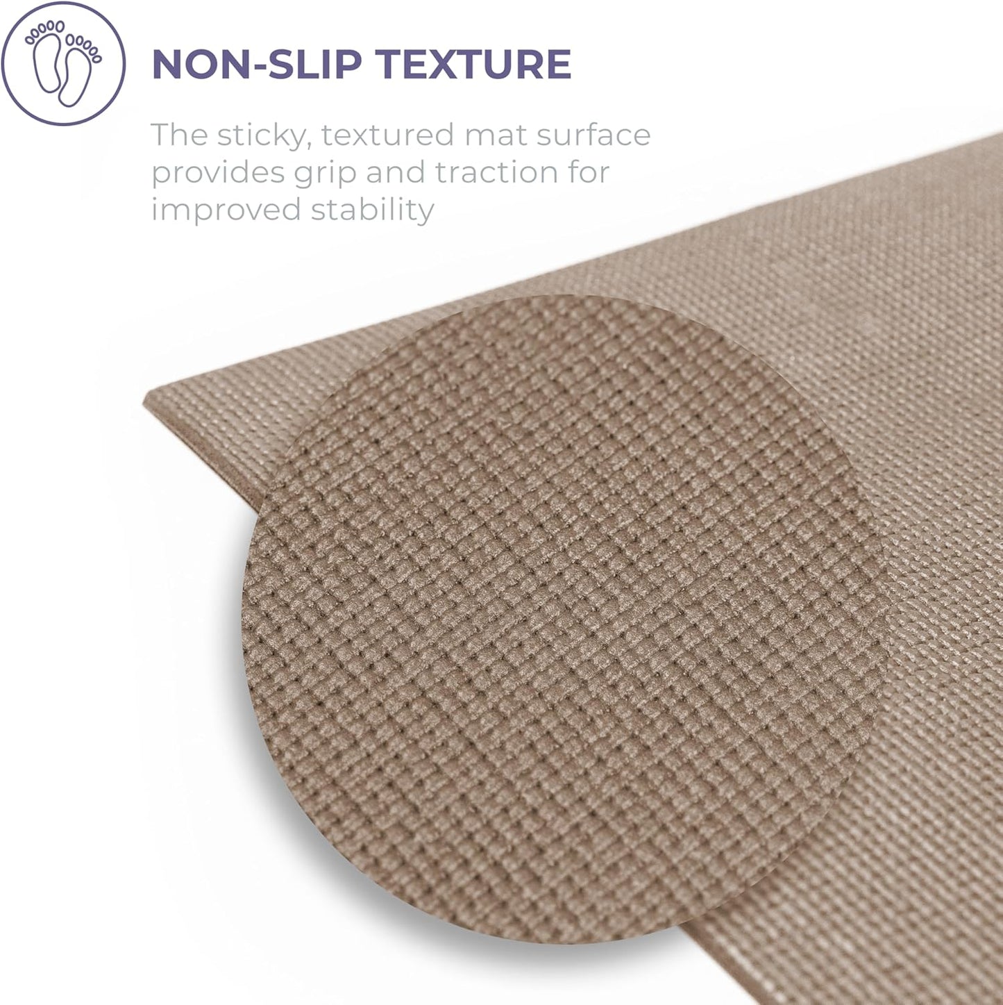 Sunshine Yoga Voyage Yoga Mat, 6 Pack, 72" x 24" Professional Studio and Gym Bulk Yoga Mats, 5mm Thick, Durable, Anti-Tear, Non Slip Fitness and Exercise Mats