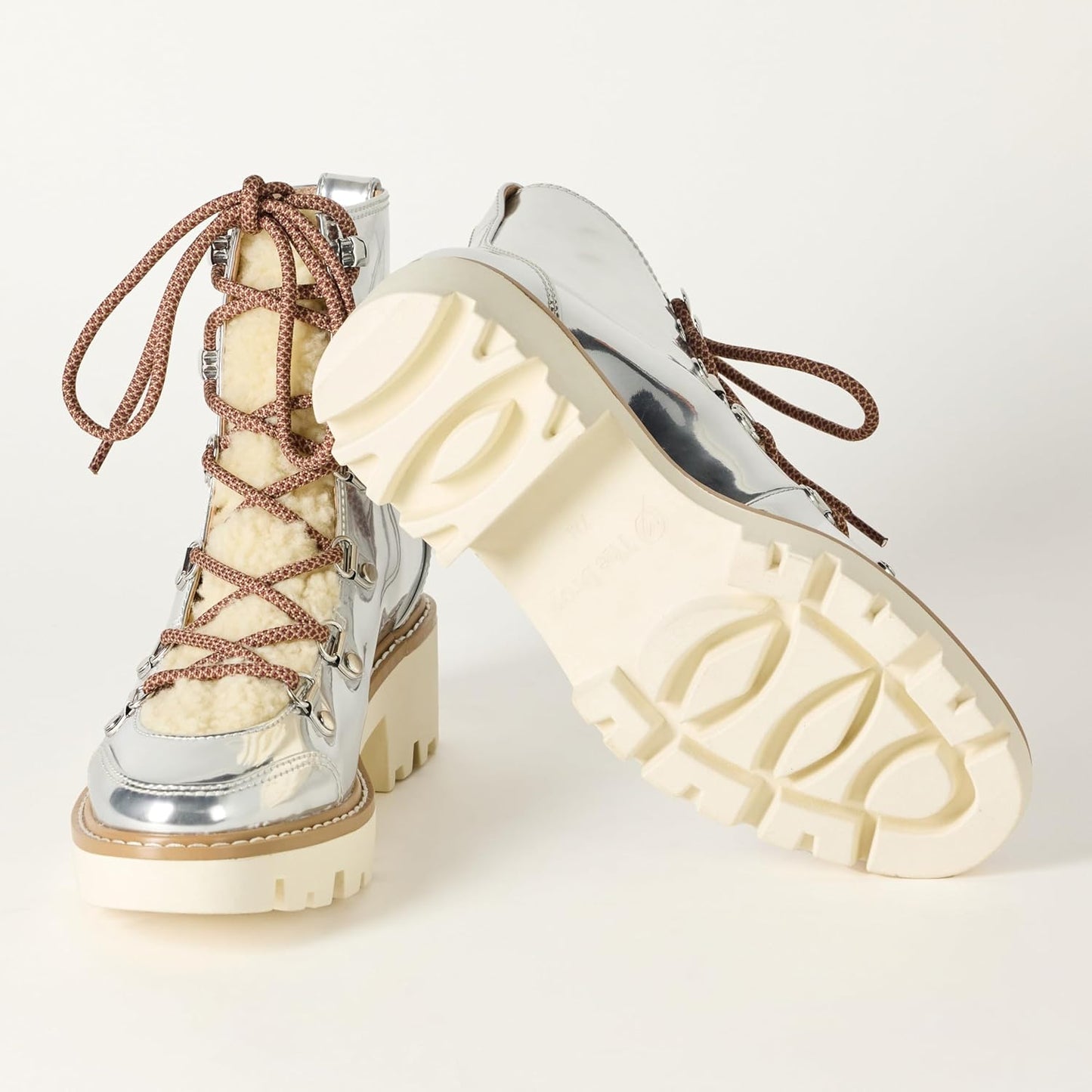 The Drop Women's Caleb Shearling Hiking Boot Hi-Top