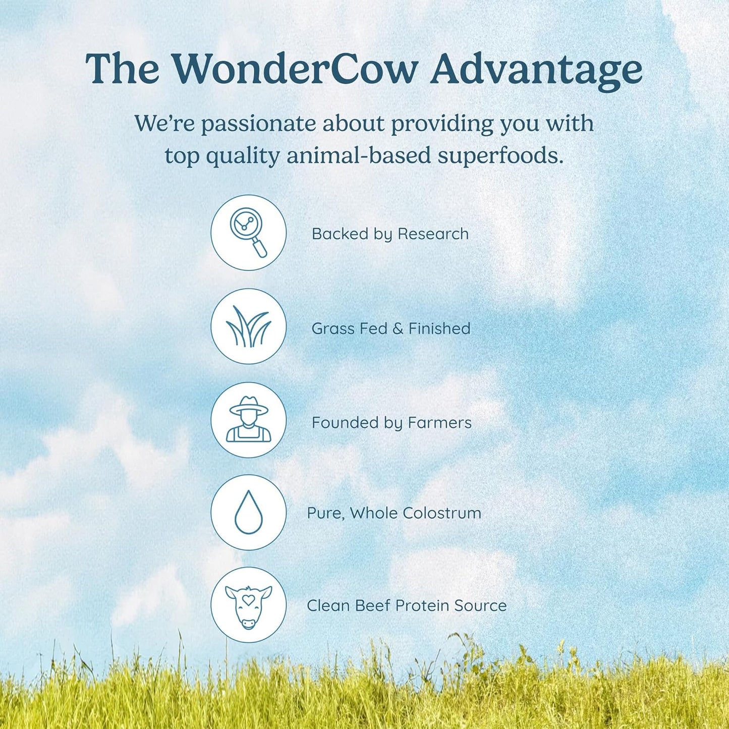 Beef Protein Isolate Powder w/Bovine Colostrum Supplement | Clean, 100% Grass Fed, Carnivore, Keto Friendly | Gluten Free | Helps Build Lean Muscle | 20g of Protein, 30 Servings, Chocolate