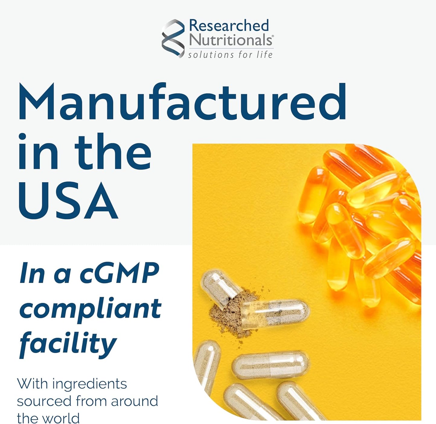 Researched Nutritionals CoreBiotic Sensitive - Vegan Probiotics for Low FODMAP Diet - Spore Based Probiotic Supplement to Support Microbiome & Gut Health - Researched Strains (60 Capsules)