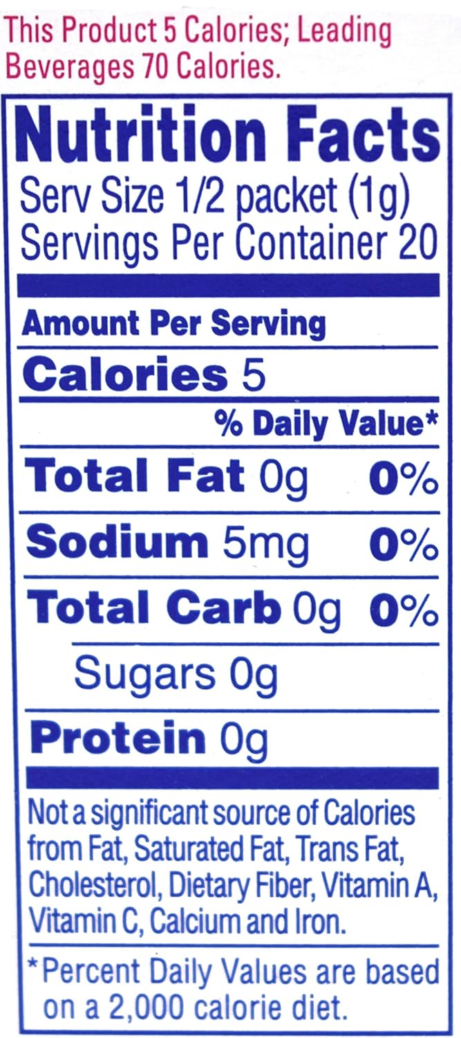 Crystal Light On The Go Raspberry Ice Drink Mix, 10-Packet Box (Pack of 7)