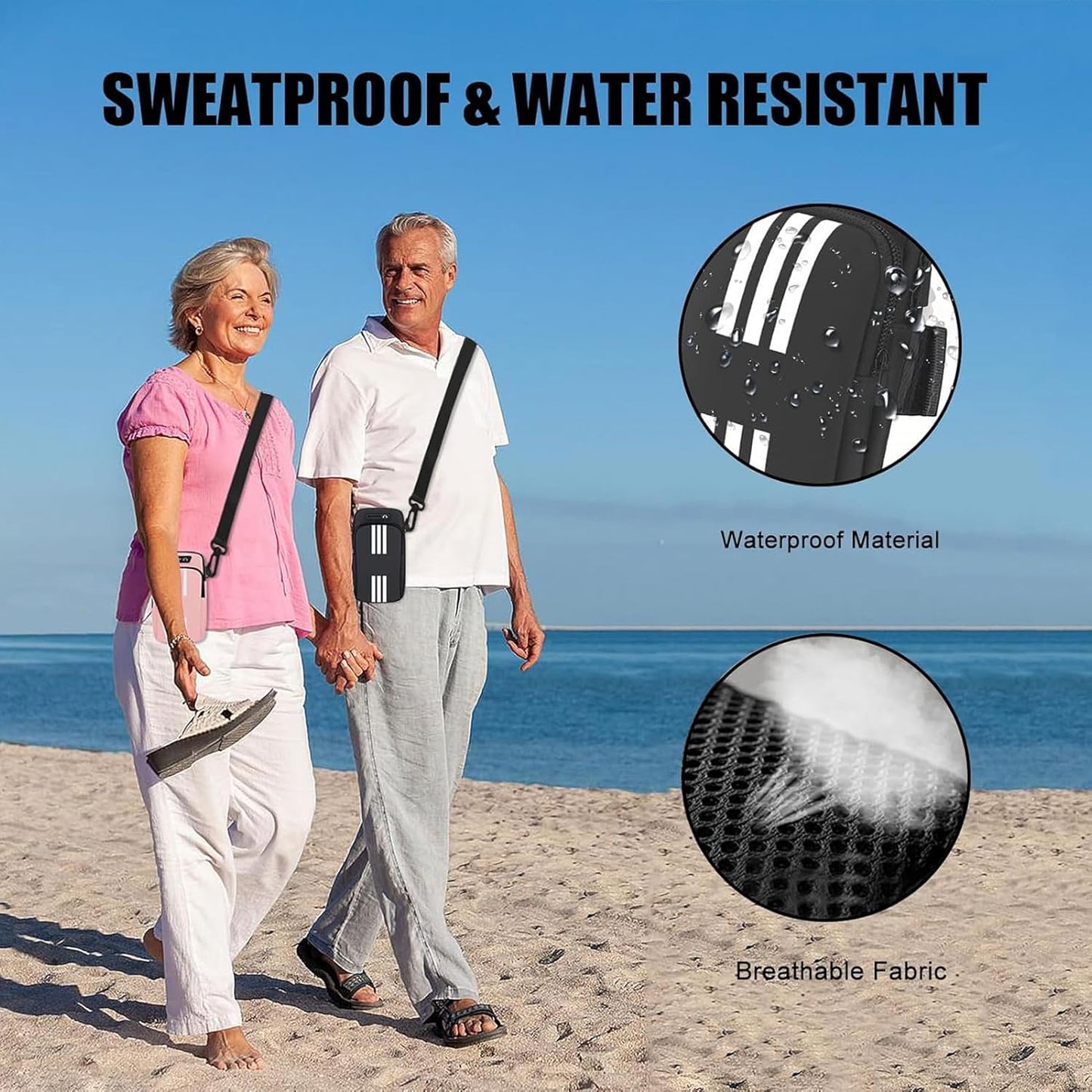 Running Armband, Cell Phone Purse Small Crossbody Bags for Women Men Kids Pouch for iPhone 15/14/13 pro/Plus/xs/xr/xs max, Galaxy S22 Ultra and More