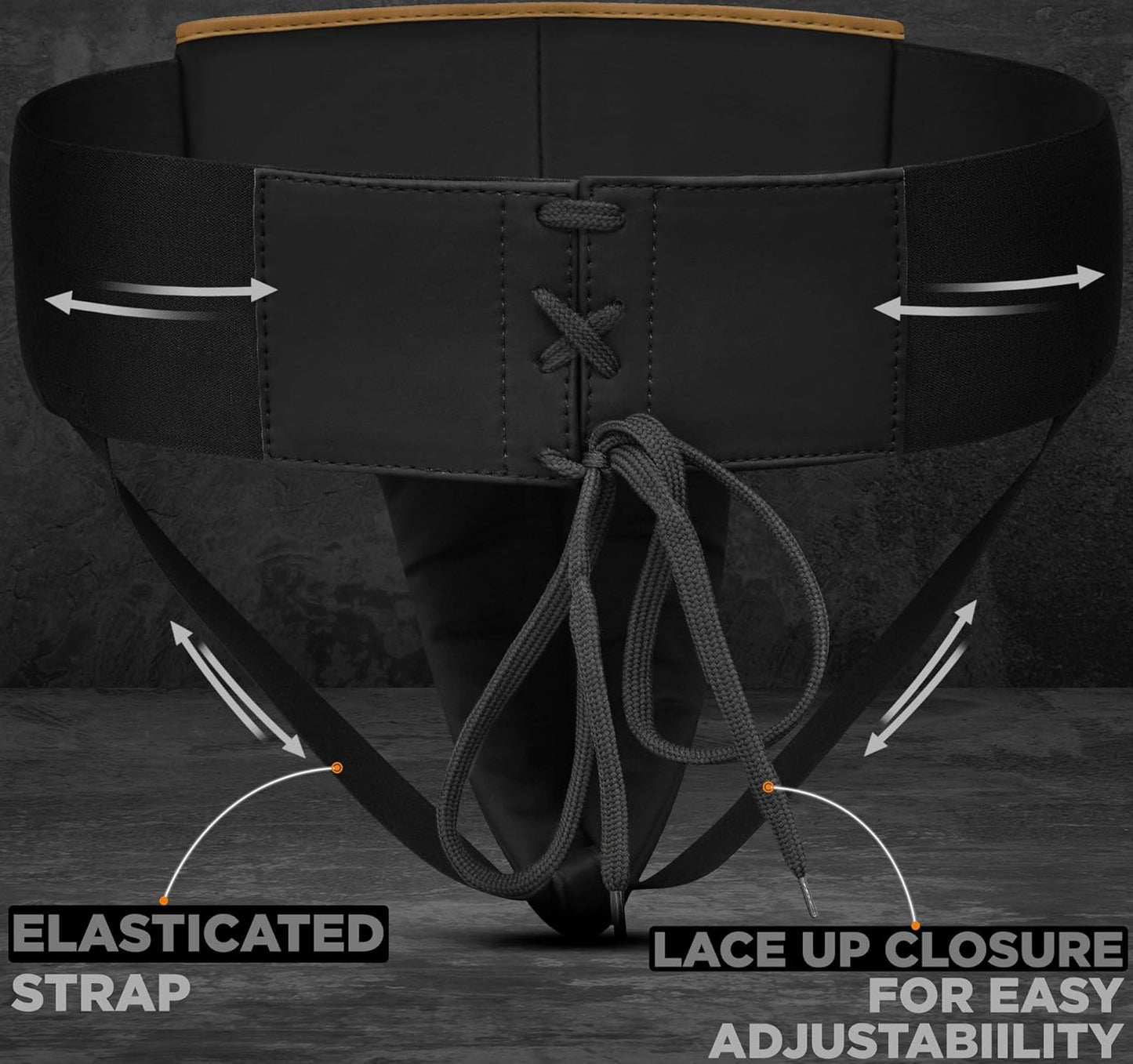 RDX Groin Protector for Boxing, Muay Thai, Kickboxing and MMA Fighting, Maya Hide Leather Abdo Gear for Martial Arts Training, Men Jockstrap Abdominal Protector for Sparring, Taekwondo and Grappling