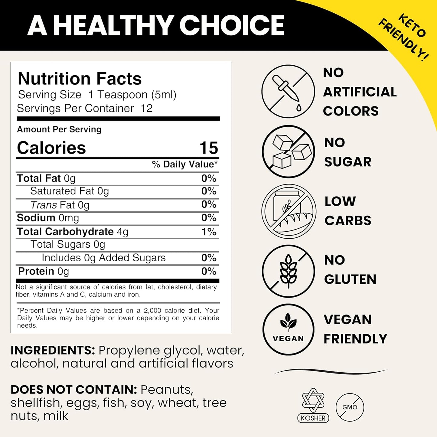 Cotton Candy Flavoring Extract - 2 oz - Water-Soluble - By Harvest Moon Delights - Cotton Candy Extract for Baking, Ice Cream, Drinks, and Candy - Flavor - Sugar Free