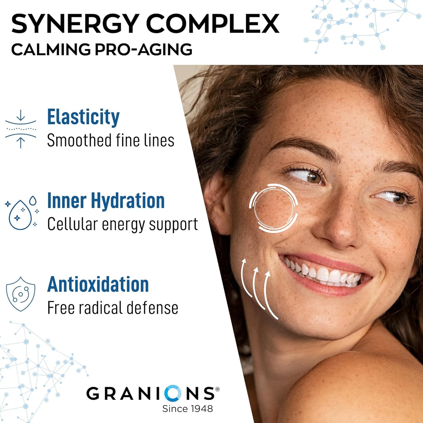 Marine Collagen Pills Complex – 200mg Hyaluronic Acid Supplement, Coenzyme Q10 CoQ10, Hydrolyzed Marine Collagen Peptides, Eternal Flower Hydration, Age Defense Supplements - 60 Sealed Tablets