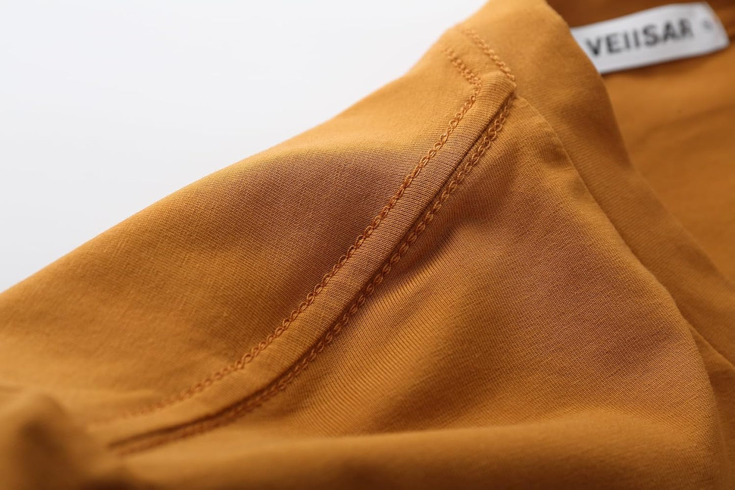 VEIISAR Premium V Neck T Shirts for Men - Modern Fitted Tees Vneck Undershirts