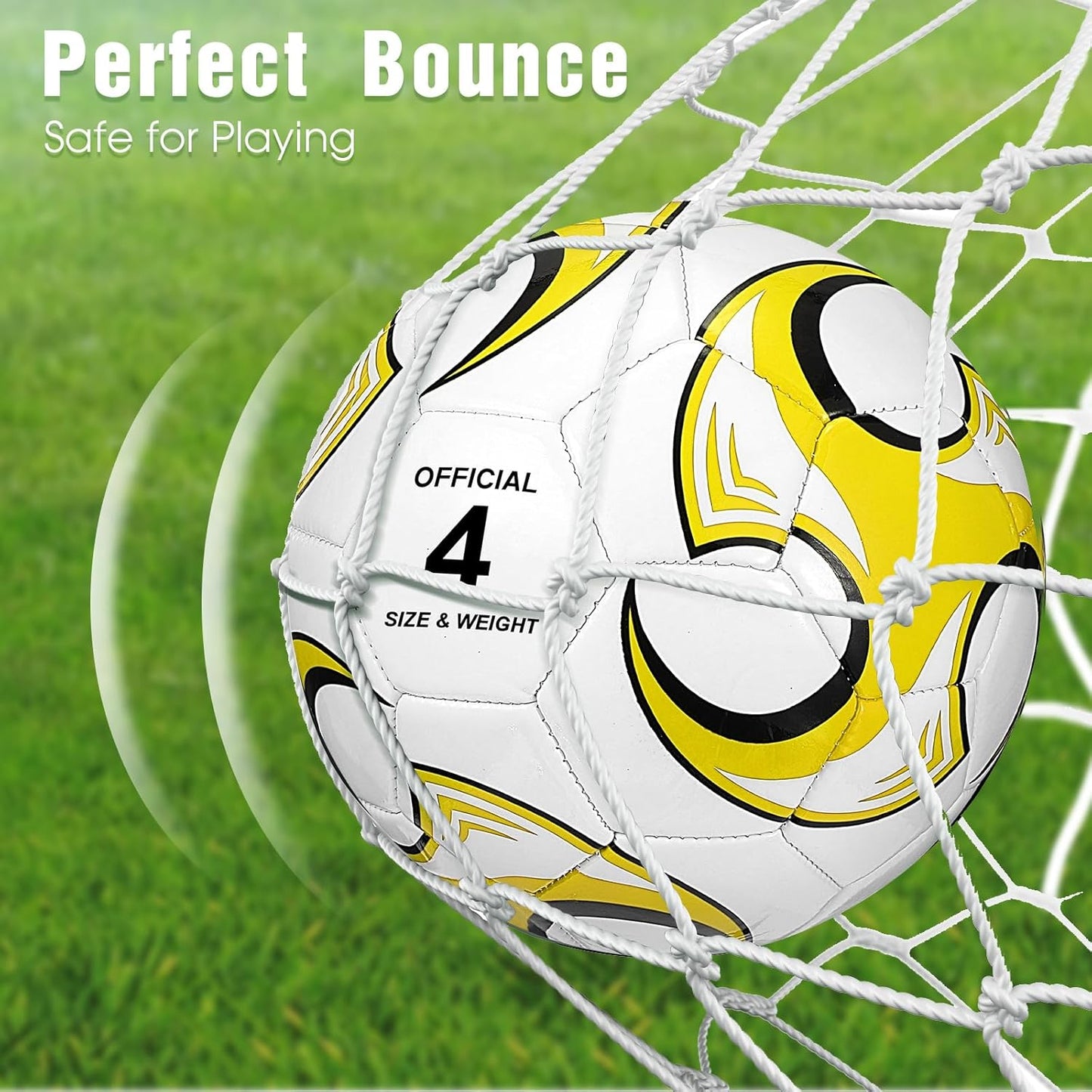 Lenwen 12 Pcs Soccer Balls with Pump Bulk Official Size 5 4 3 Kids Teen Adult Indoor Outdoor Sports Soccer Ball Toddler Youth Gift for Training Game Practice Christmas Operation