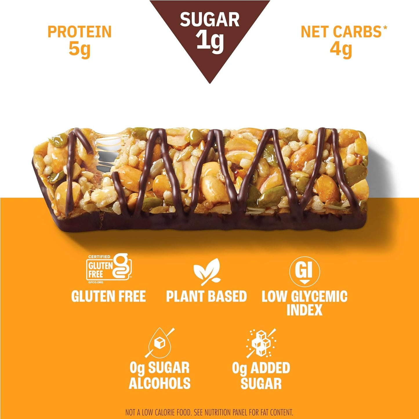 Munk Pack Nut & Seed Snack Bars - 5g Protein, 1g Sugar, 3g Net Carbs, Low Sugar, Keto, and Gluten Free Snack for Adults and Kids, Peanut Butter Dark Chocolate – 4.92 oz, 12 Pack