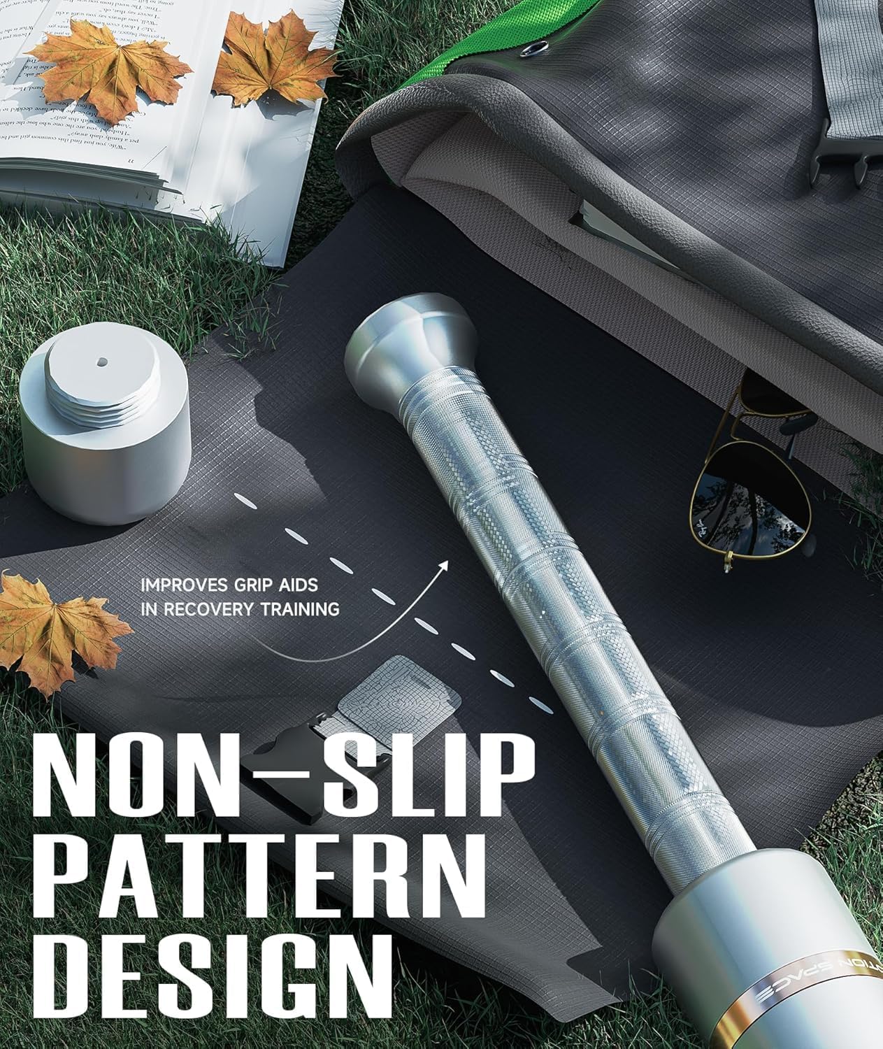 Adjustable Macebell Clubbell for Strength Training, 6/8-in-1 Premium Steel Indian Club for Full Body, Muscles, Shoulder, Grips & Forearms Workouts to Stretching