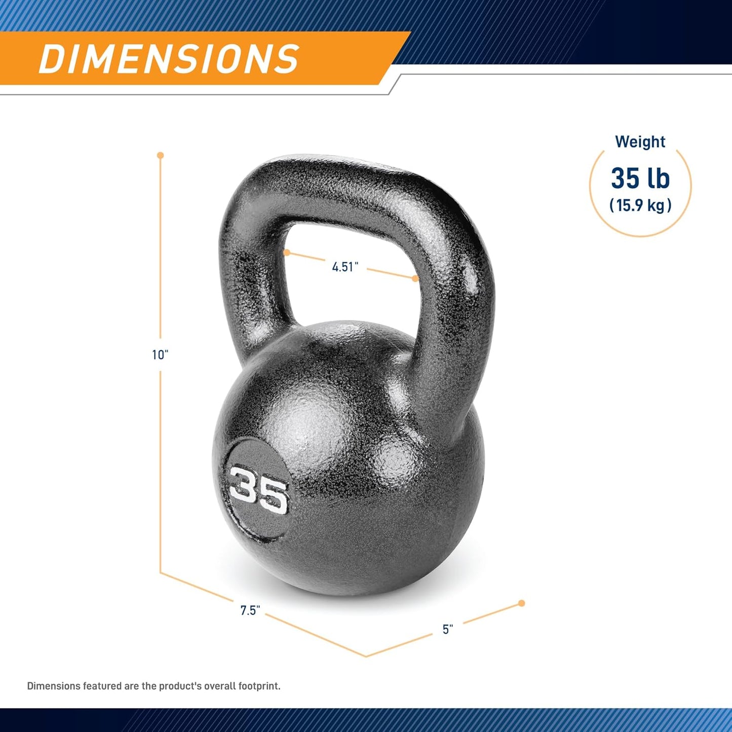 Marcy Hammertone Kettle Bells - 10 to 55 lbs. HKB Workout Weights