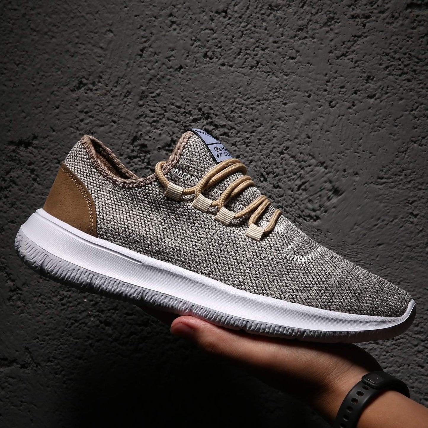 KEEZMZ Men's Running Shoes Fashion Breathable Sneakers Mesh Soft Sole Casual Athletic Lightweight