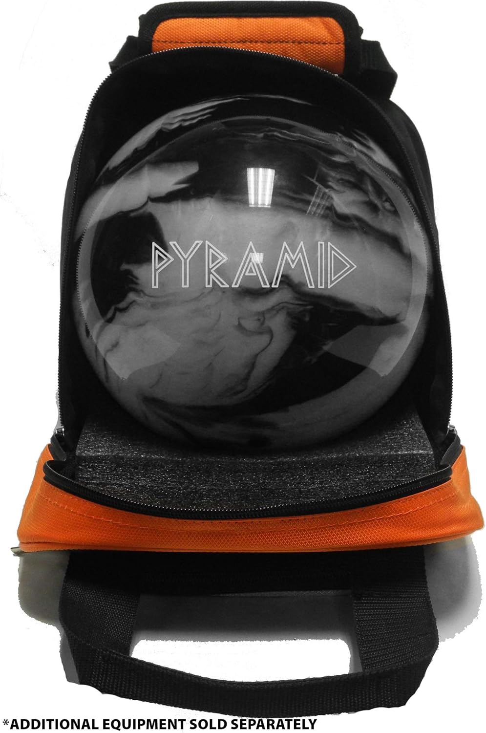 Pyramid Path Plus One Spare Tote Bowling Bag (Black/Hot Pink)