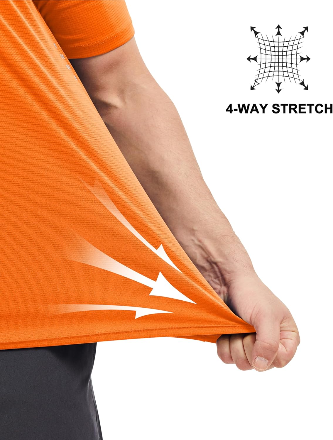 MAGCOMSEN Mens Rash Guard Short Sleeve UPF 50+ Sun UV Quick Dry Shirts Workout Swim Running Athletic T-Shirt