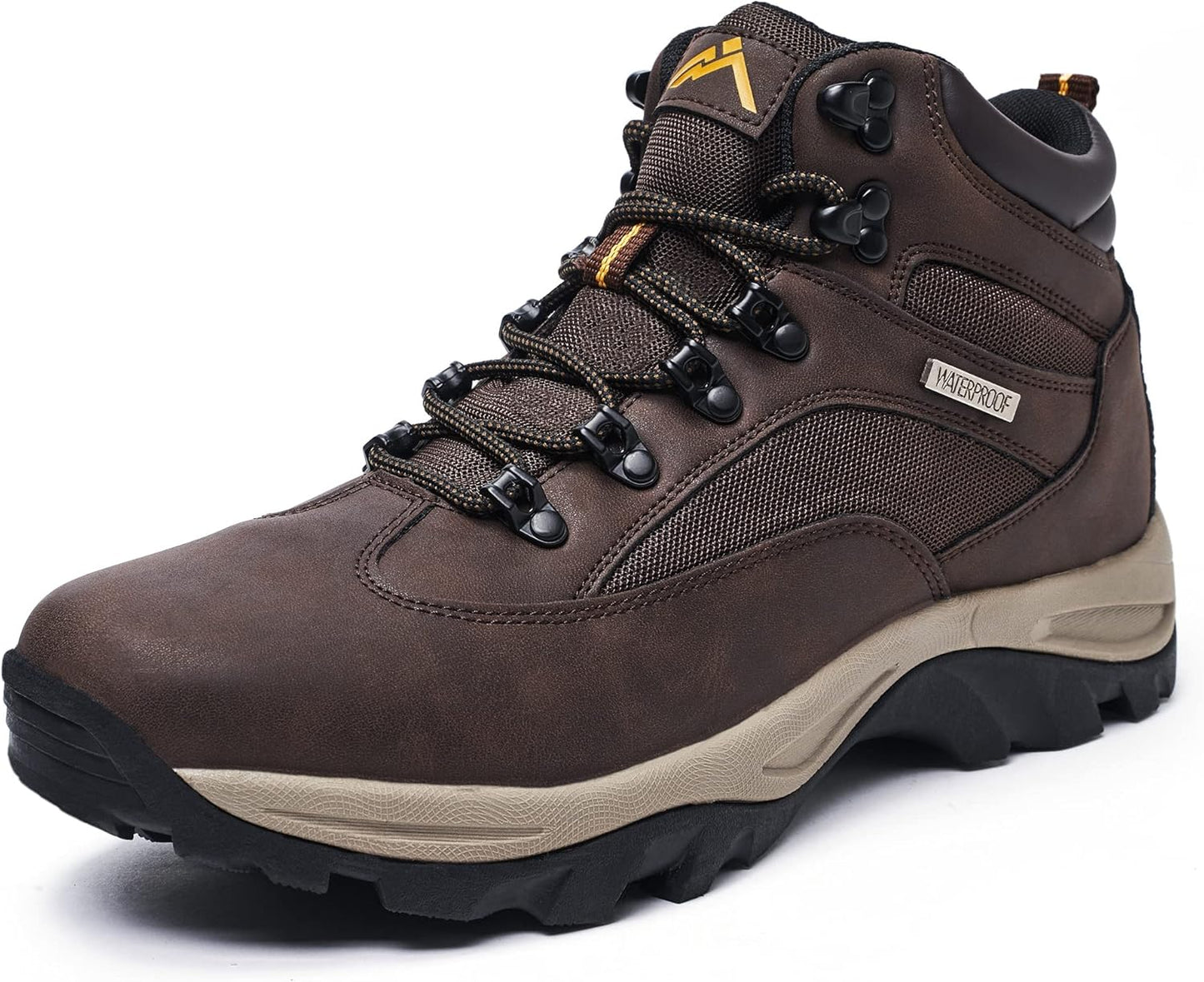 CC-Los Men's Waterproof Hiking Boots Outdoor Relaxed Fit Lightweight Size 7-13.5
