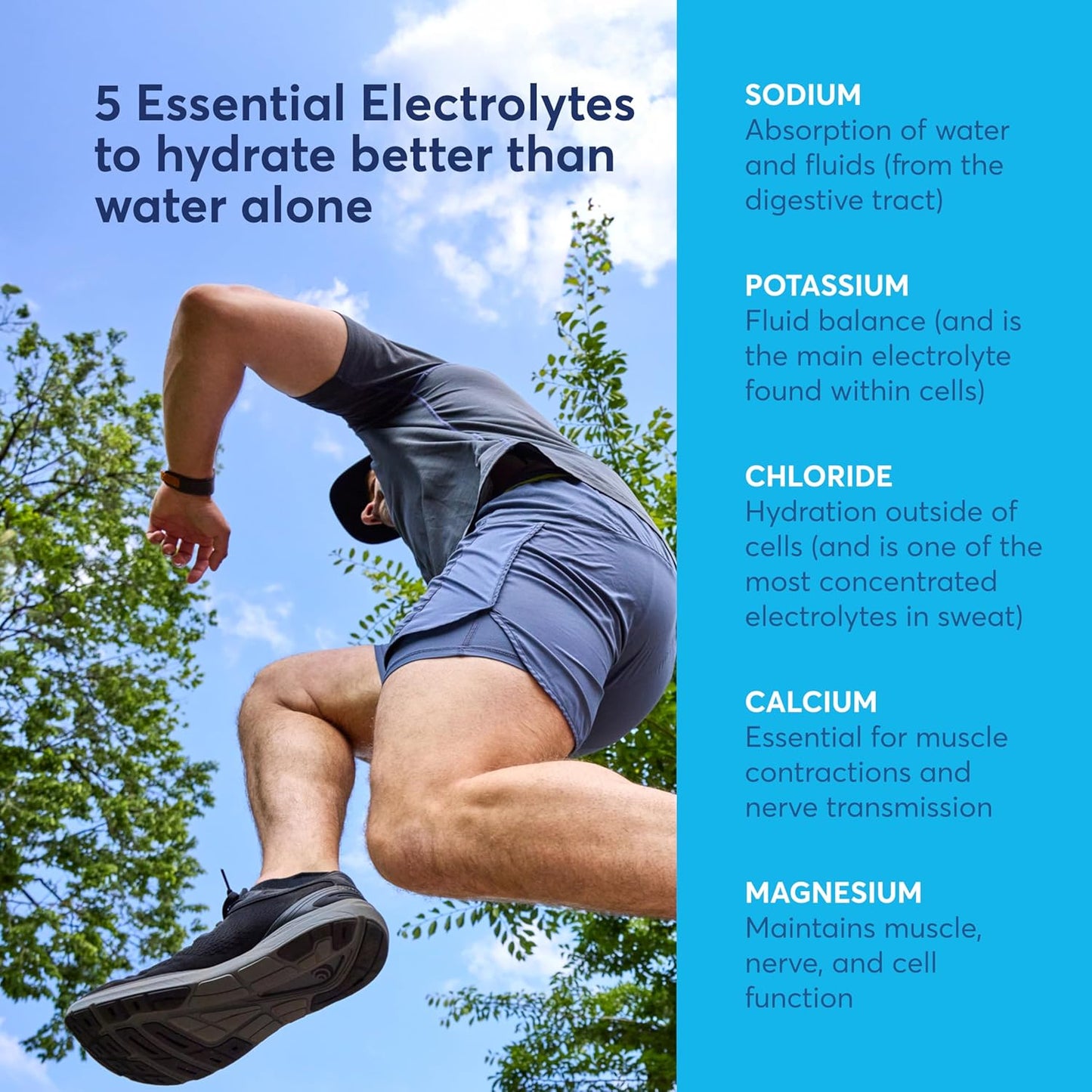 Nuun Sport Electrolyte Powder Packets with Magnesium, Calcium, Potassium, Chloride, and Sodium, Hydration Packets for On-the-Go, Pink Lemonade Flavor, Gluten Free & Vegan, 16 Single Servings