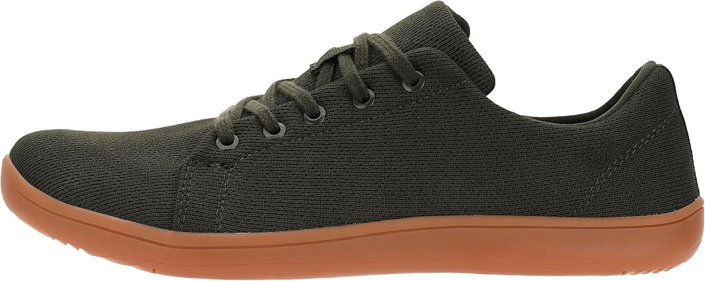 WHITIN Men's Wide Minimalist Barefoot Sneakers | Zero Drop Sole | Optimal Relaxation