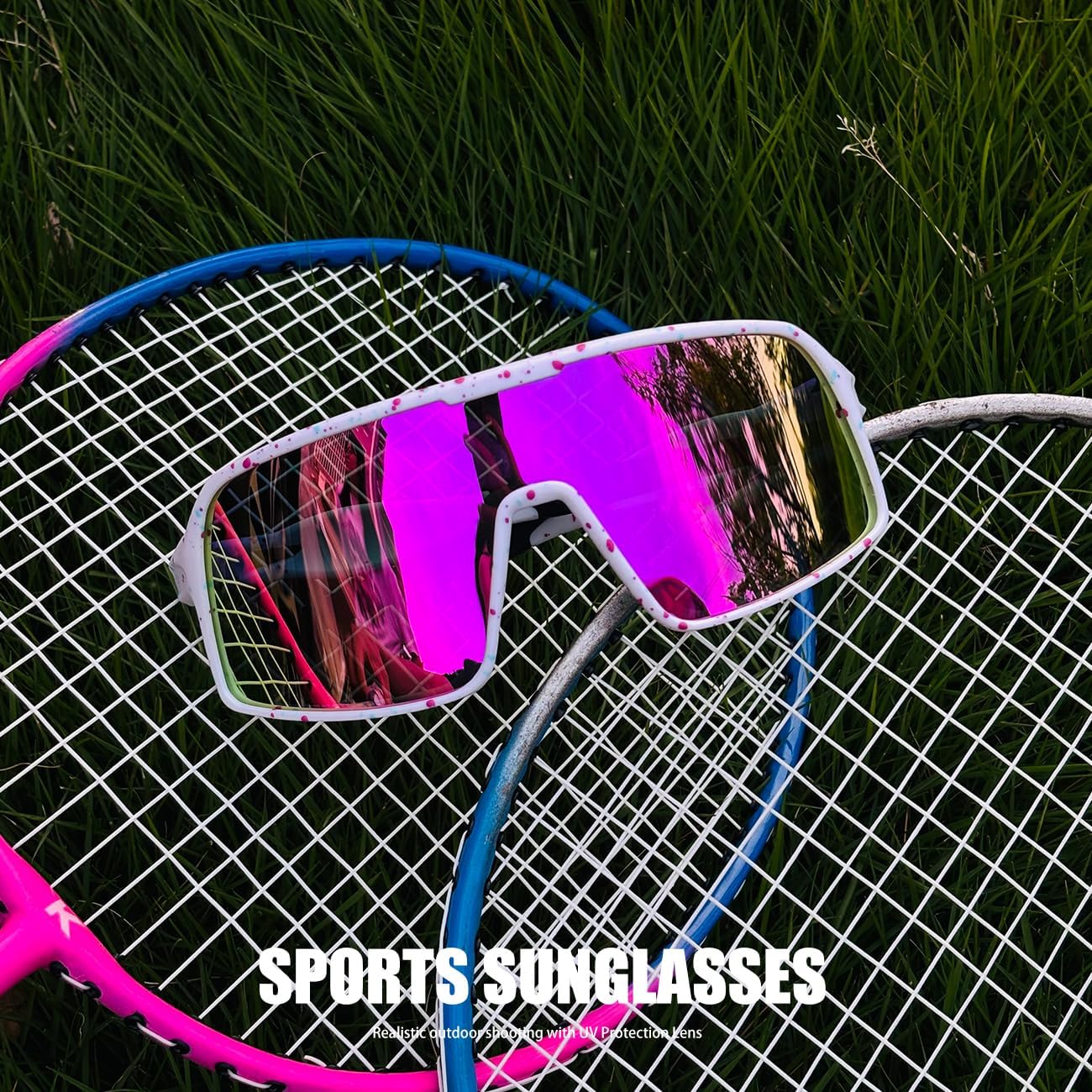 Polarized Sports Sunglasses for Men and Women Cycling Glasses UV Protection Goggles for Mountain Bike Running Fishing