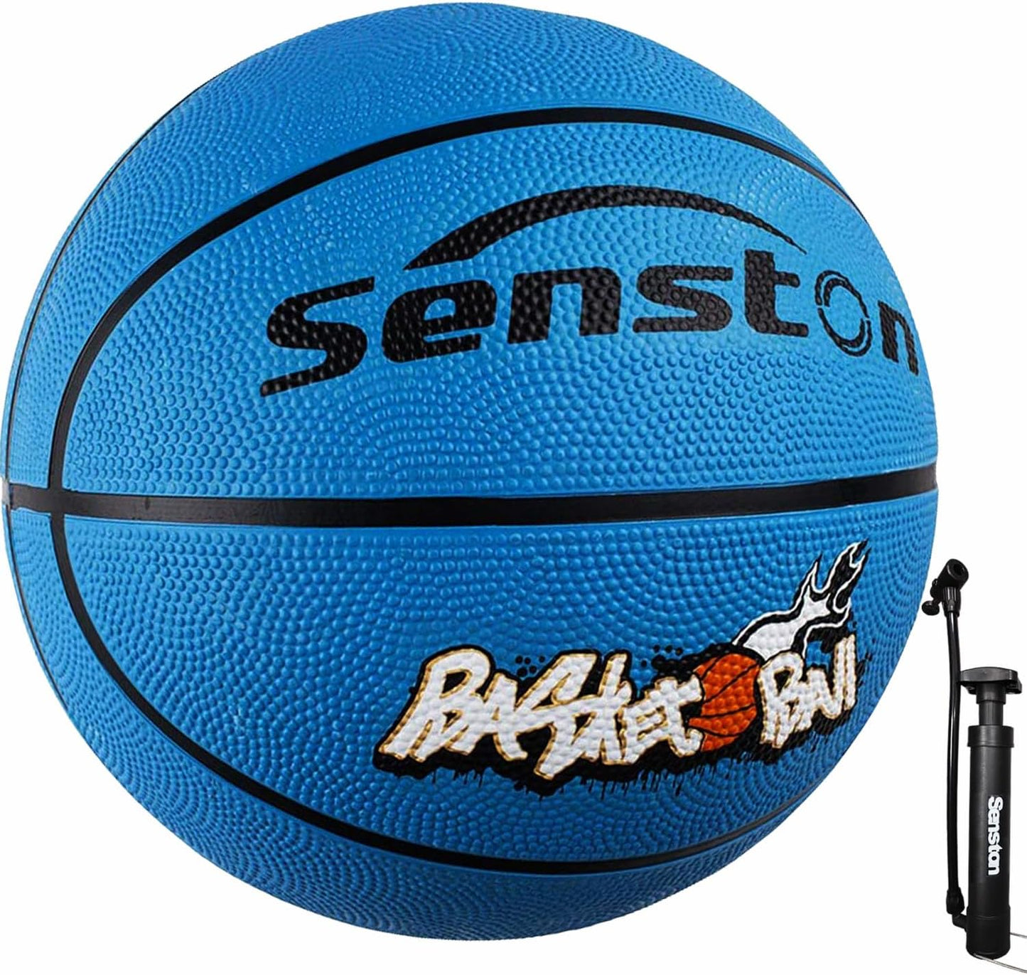 Senston Kids Basketball Balls Size 3/5/7 Basketballs Indoor Outdoor 27.5/29.5 inch Basketball Gifts for Kids/Girls/Boys