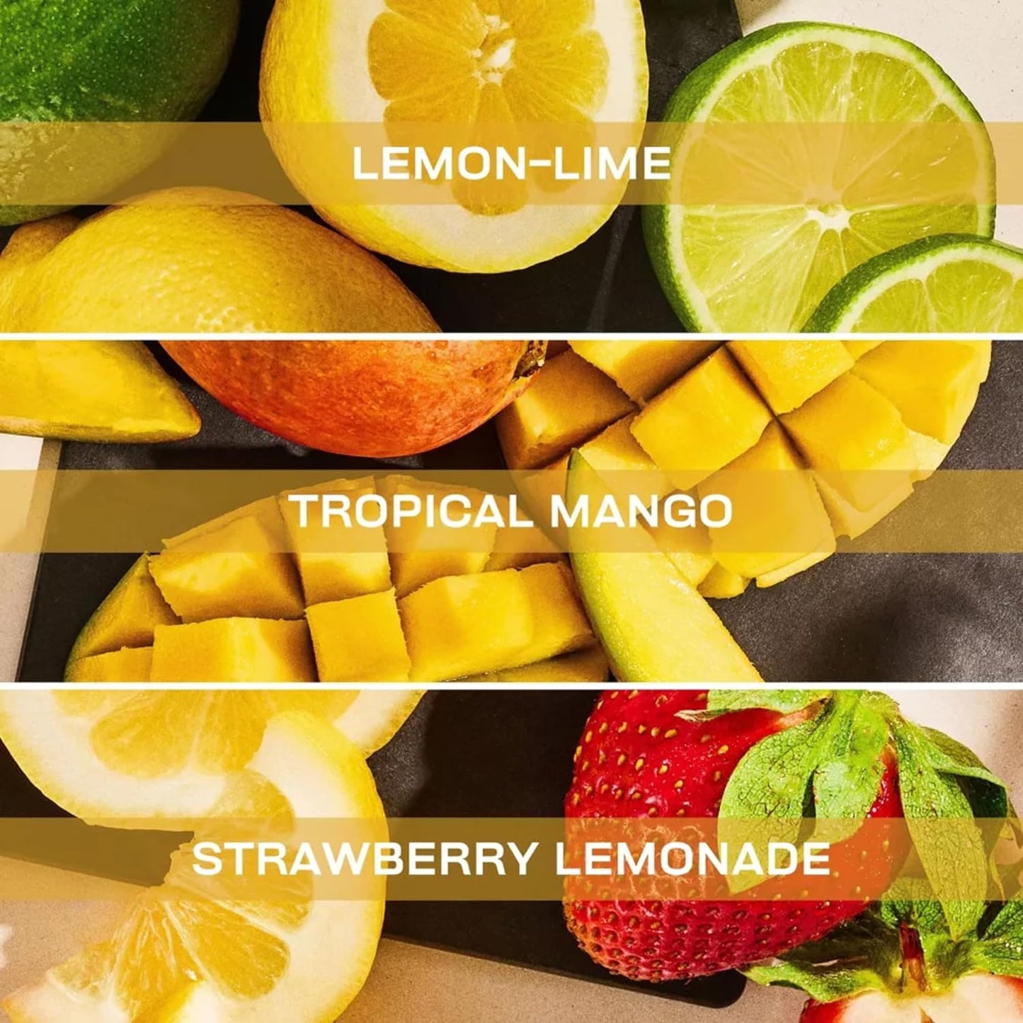 Gainful Hydration Packets Variety Pack, Decaffeinated with Key Electrolytes, Magnesium and Sodium, Energy Support, Low Sugar, 10 Sticks