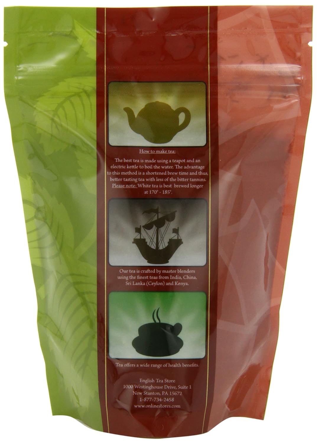 Florida Orange Rooibos Caffeine Free Tea - Loose Leaf - 4oz
