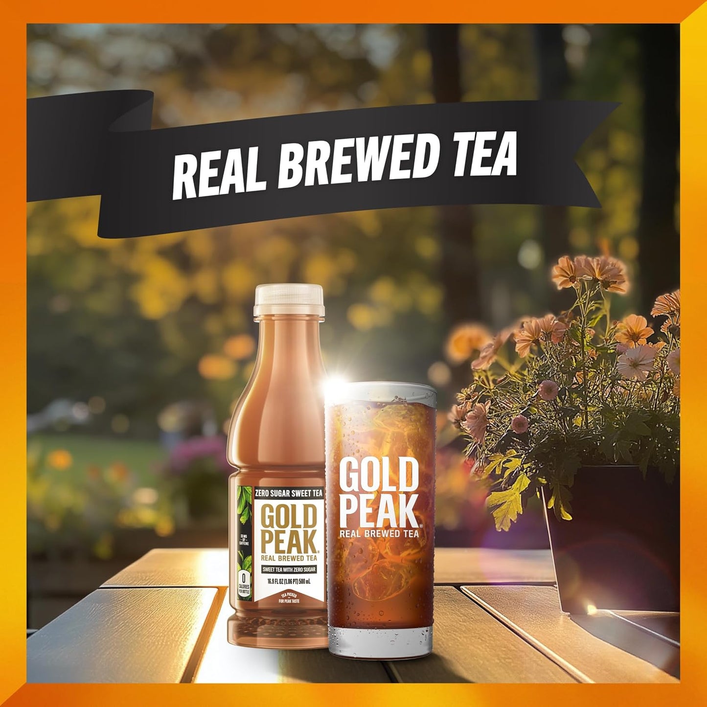 Gold Peak Tea, Diet Tea, 16.9 fl oz, 6 Pack