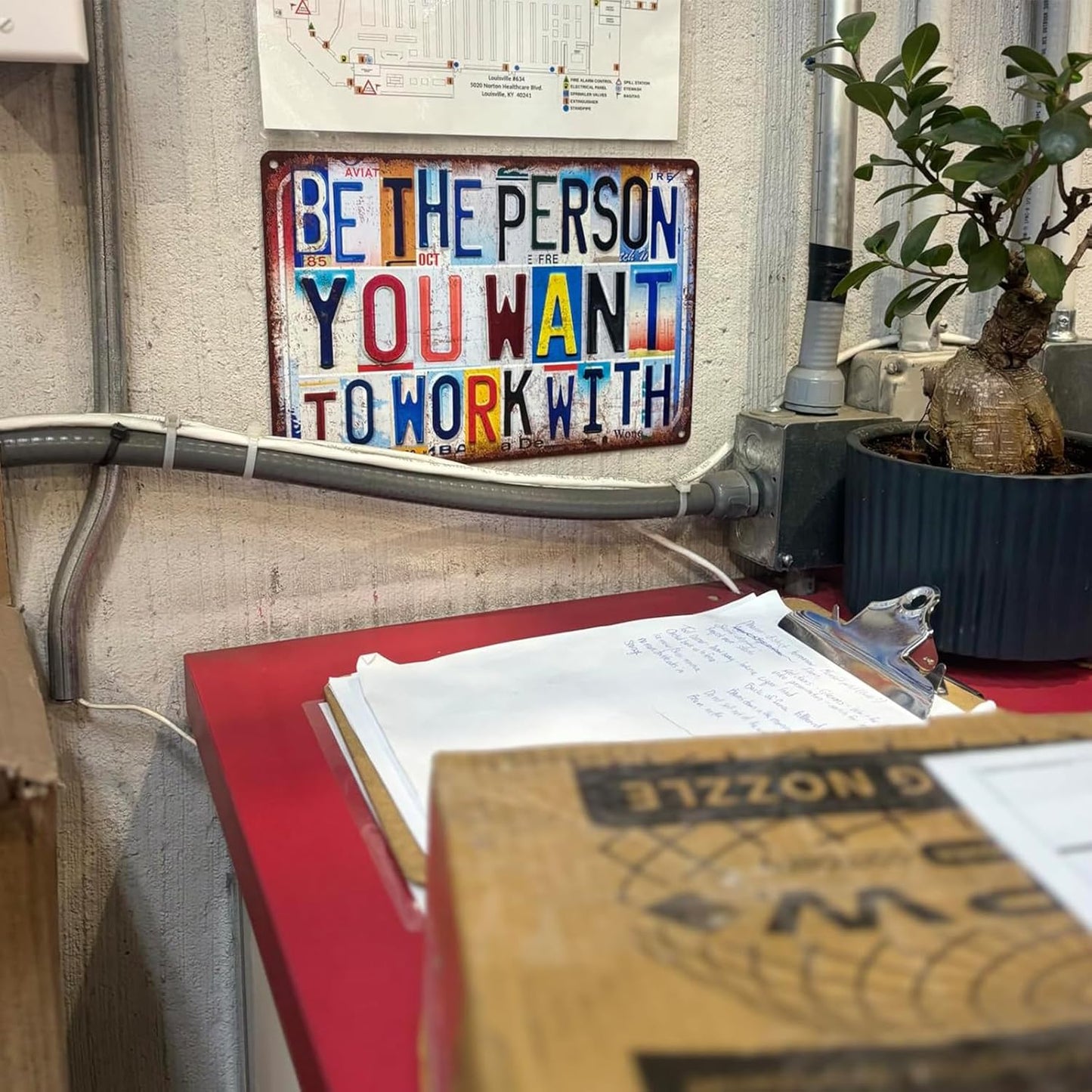 Vintage Garage Wall Decor Metal Sign Tin Signs Poster - I Can Fix Anything Except Stupid