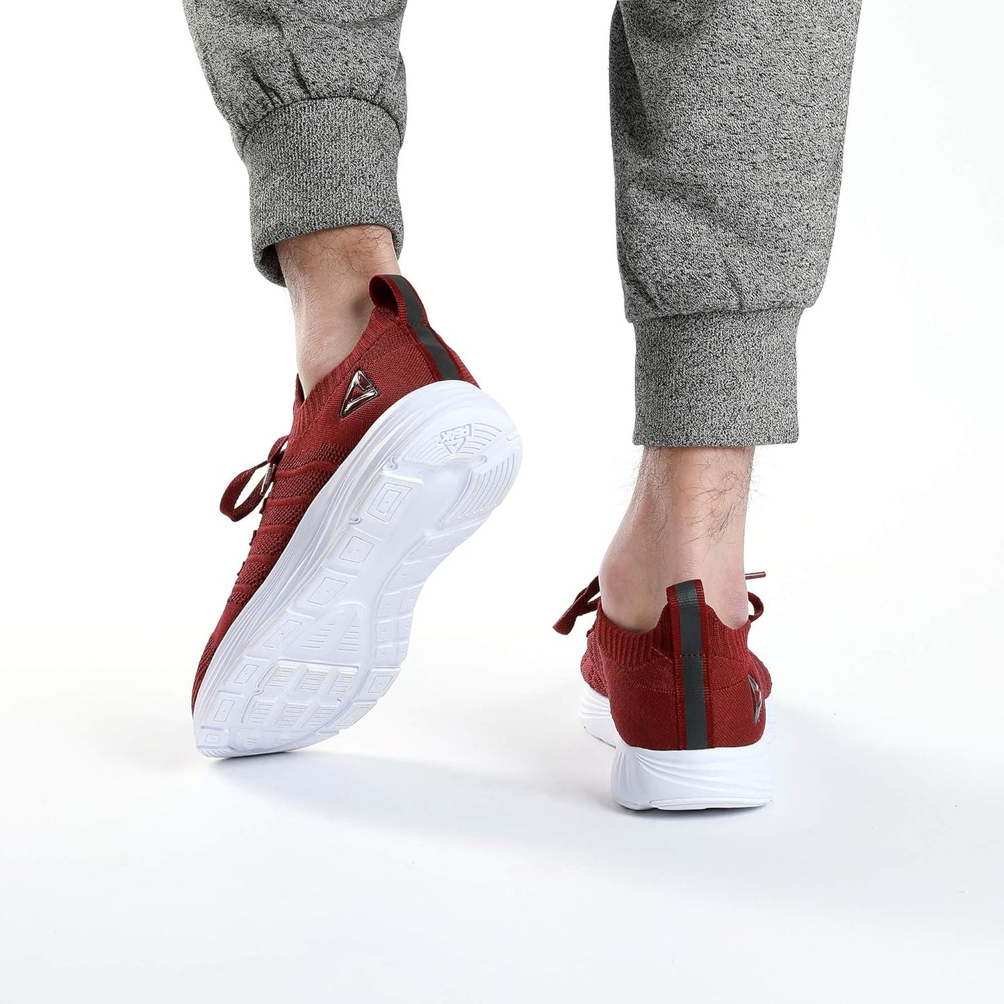 PEAK Mens Lightweight Walking Shoes Comfortable Slip On Sports Sneakers for Tennis, Gym, Running, Casual Workout