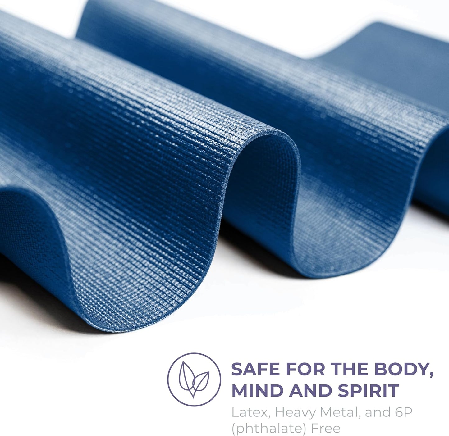 Sunshine Yoga Voyage Yoga Mat, 6 Pack, 72" x 24" Professional Studio and Gym Bulk Yoga Mats, 5mm Thick, Durable, Anti-Tear, Non Slip Fitness and Exercise Mats