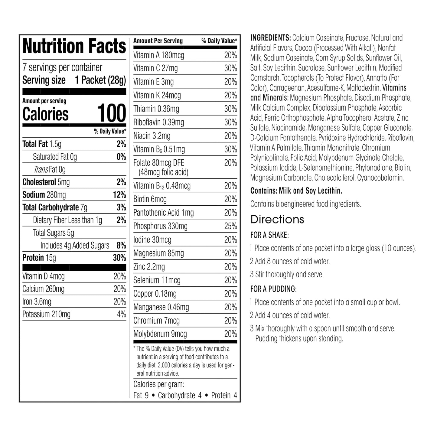 WonderSlim Meal Replacement Shake, CocoMint Cream, 15g Protein, 24 Vitamins & Minerals, Gluten Free (7ct)