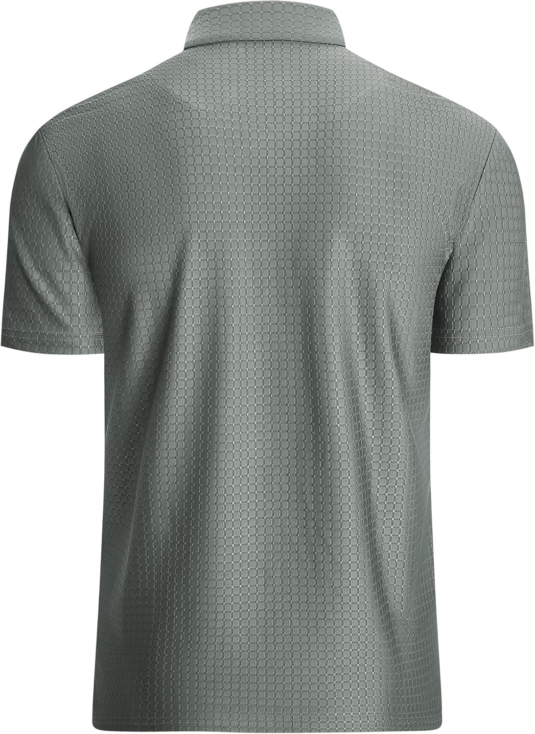 WARHORSEE Golf Polo Shirts for Men Short Sleeve Wrinkle Free 4 Way Stretch Moisture Wicking Performance Collared Tshirts