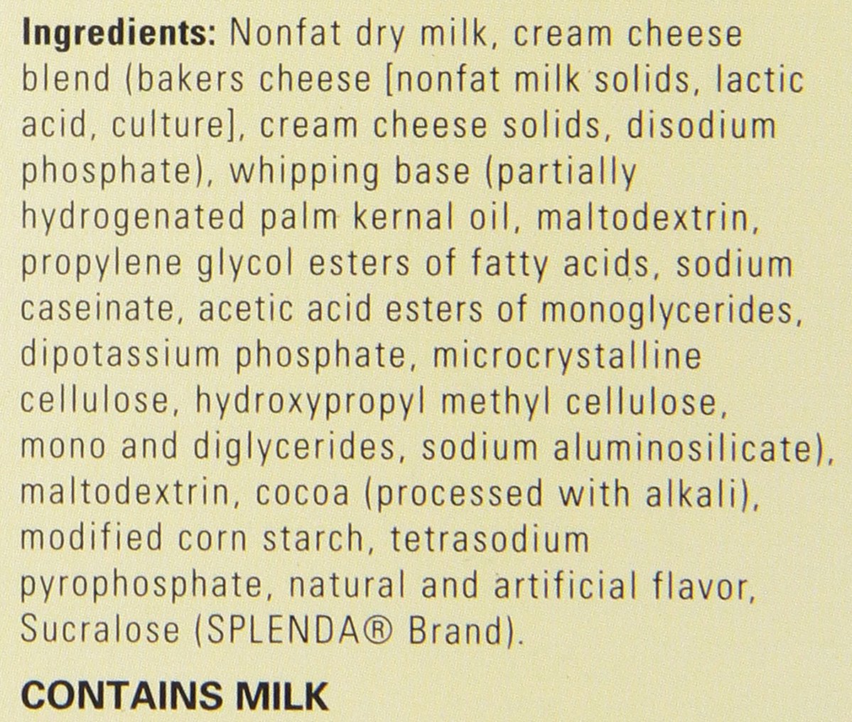 SANS SUCRE Chocolate Cheesecake Mousse Mix - Sugar Free and Gluten Free