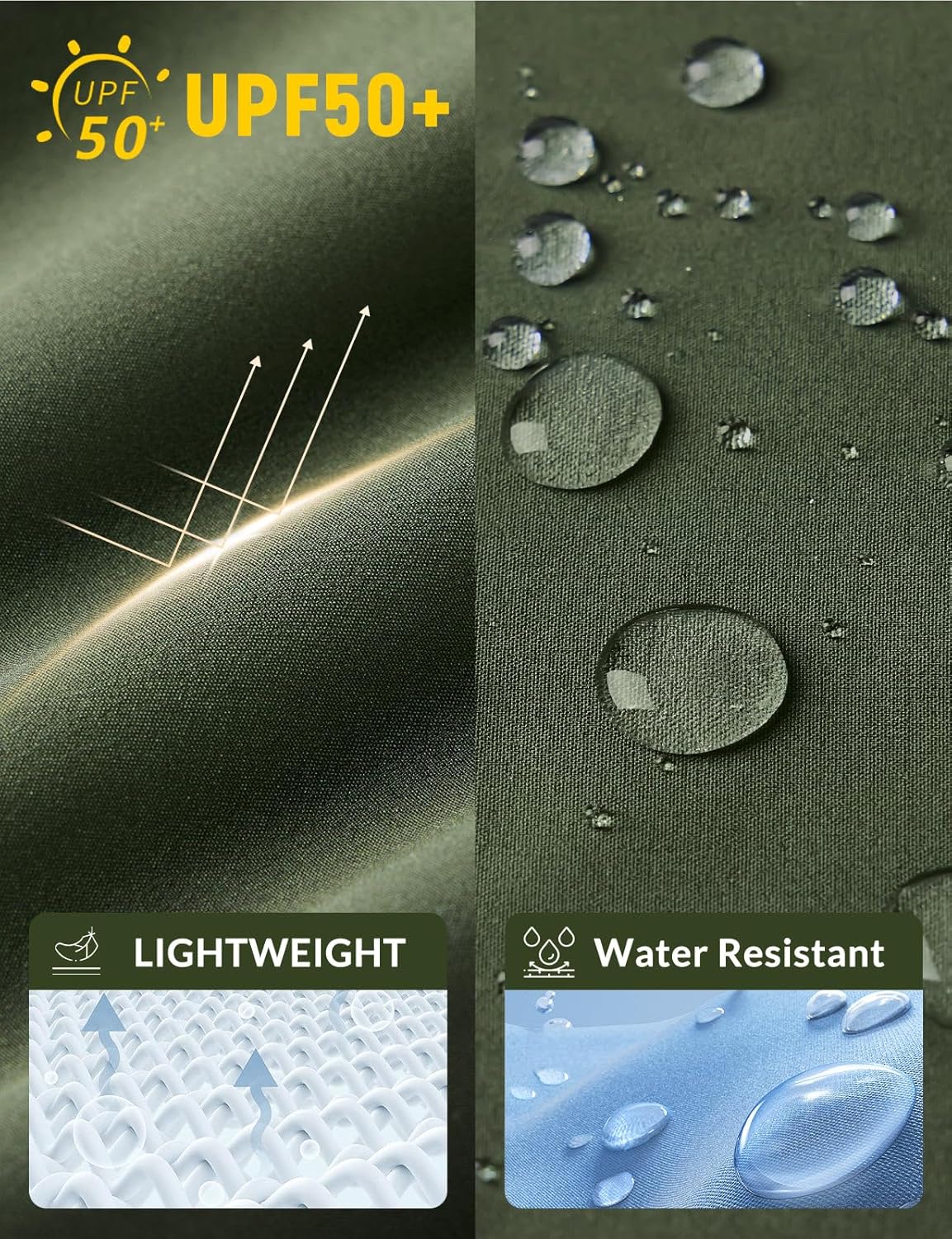 baleaf Plus Size Pants for Women Hiking Cargo Water Resistant UPF 50+ Cargo Joggers Zipper Pockets