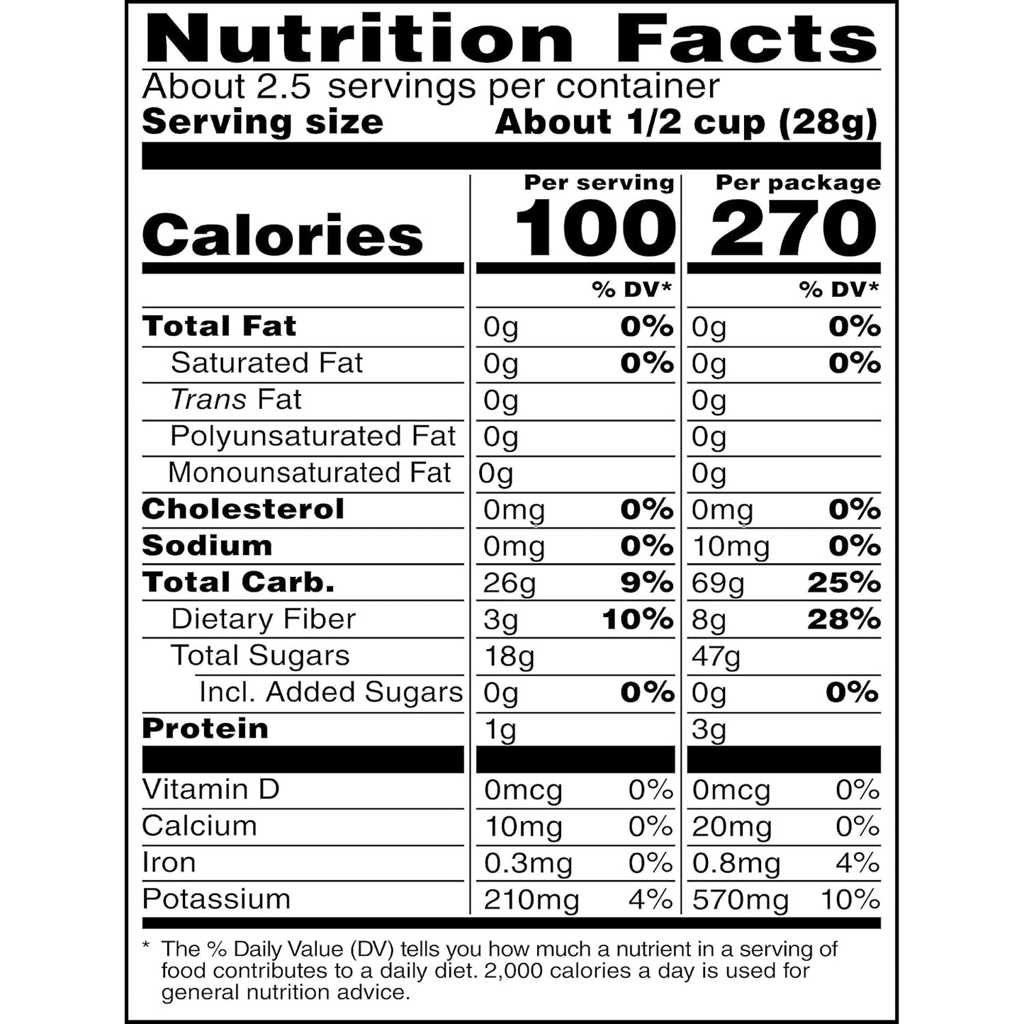 Bare Baked Crunchy, Simply Banana, 2.7 Ounce (Pack of 6)