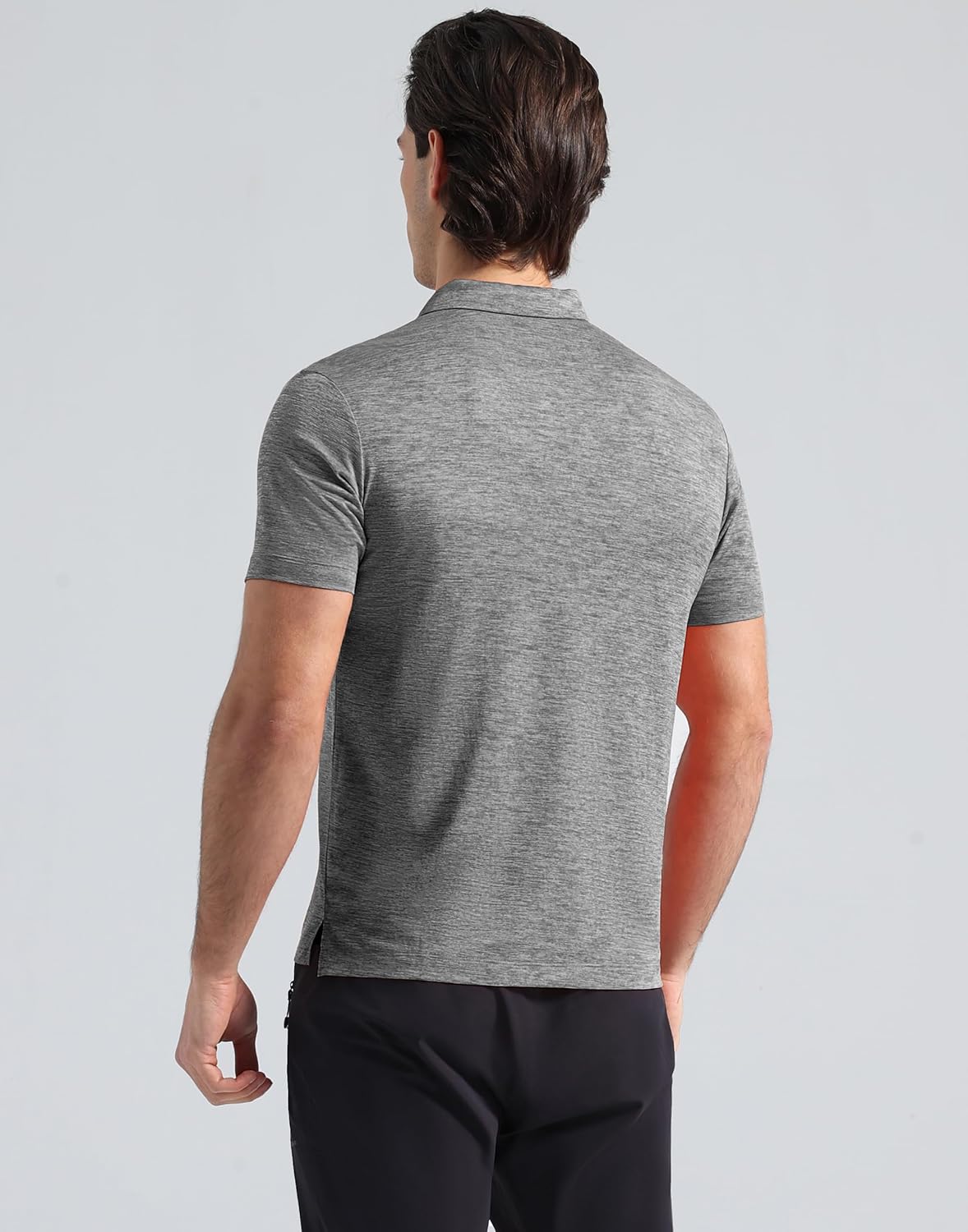 Pioneer Camp Men's Golf Shirt UPF 50+ Quick Dry Polo Shirts Short Sleeve Moisture Wicking Performance Tees Collar Work Shirts