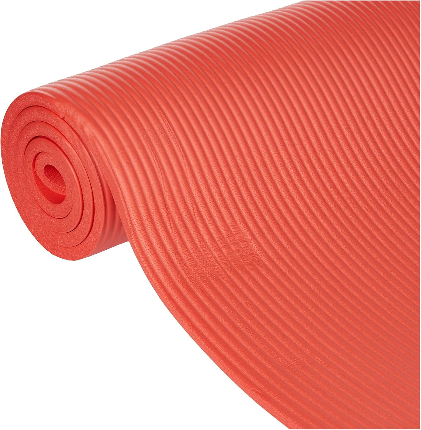 Yoga Mat, 1/2-Inch Extra Thick High Density Exercise Mat, Anti-Tear Exercise Yoga Mat with Carrying Strap, Suitable for Various Yoga Exercises