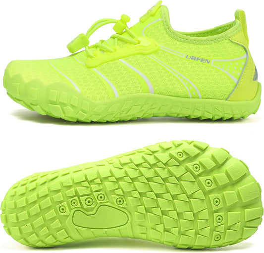 UBFEN Water Shoes for Kids Boys Girls Aqua Socks Barefoot Beach Sports Swim Pool Quick Dry Lightweight Toddler Little Big Kid