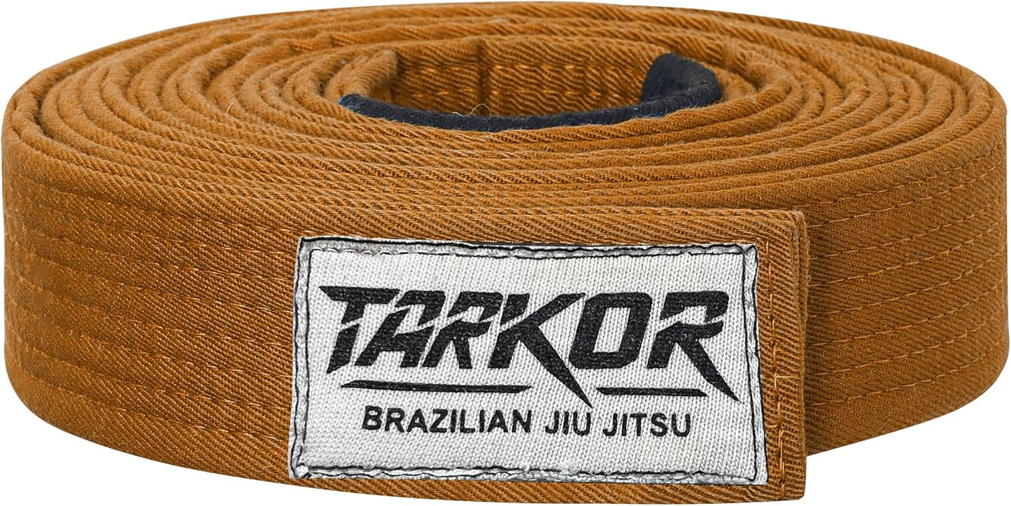 Vintage Series BJJ Belt for Men & Women Brazilian Jiu Jitsu Belt for Jiu Jitsu Gi